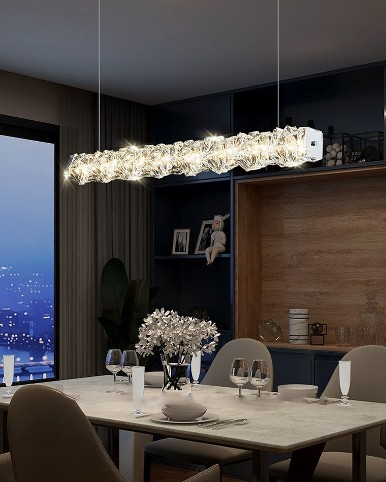 WOMO Linear Crystal Chandelier-WM2193