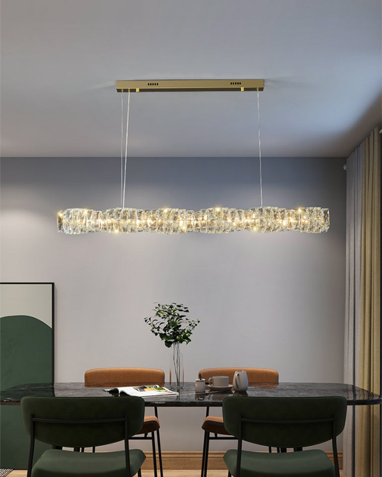 WOMO Linear Crystal Chandelier-WM2193