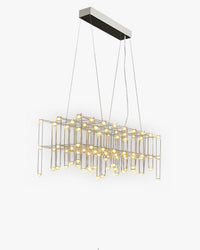 WOMO Rectangular Sculpture Chandelier-WM2200