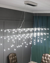 WOMO Rectangular Sculpture Chandelier-WM2200