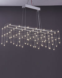 WOMO Rectangular Sculpture Chandelier-WM2200