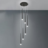 WOMO Cone Spiral Cascade Chandelier-WM2204