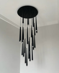 WOMO Cone Spiral Cascade Chandelier-WM2204