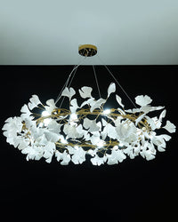 WOMO Gingko Runder Kronleuchter-WM2414