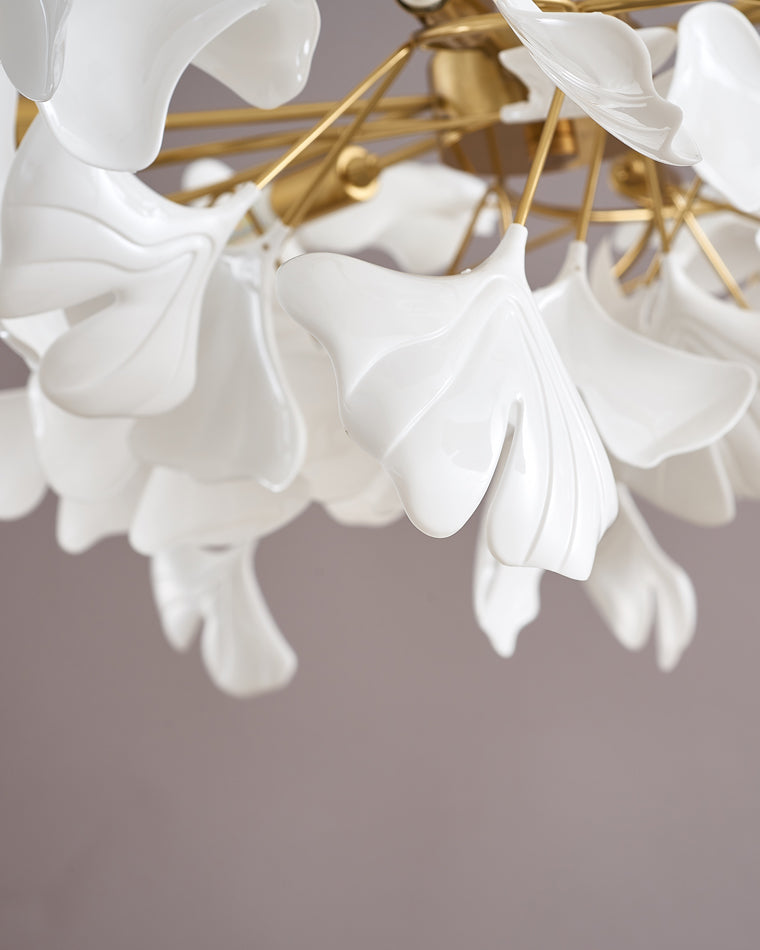 WOMO Gingko-Blatt-Kronleuchter-WM2205