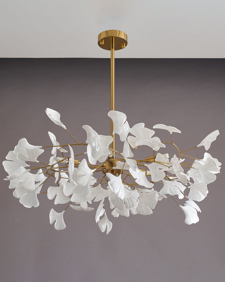 WOMO Gingko-Blatt-Kronleuchter-WM2205