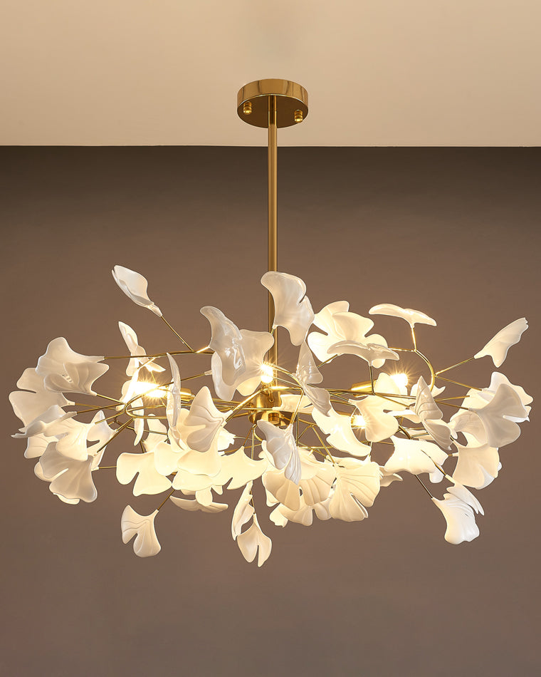 WOMO Gingko-Blatt-Kronleuchter-WM2205