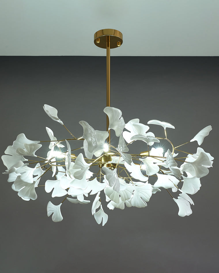 WOMO Gingko-Blatt-Kronleuchter-WM2205