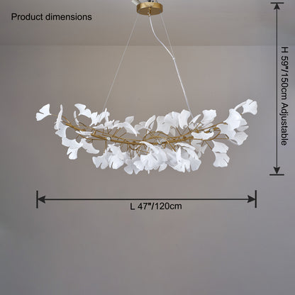 WOMO Gingko Linear Chandelier-WM2706