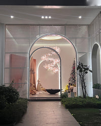 WOMO Ginkgo Cascade Foyer Chandelier WM2206