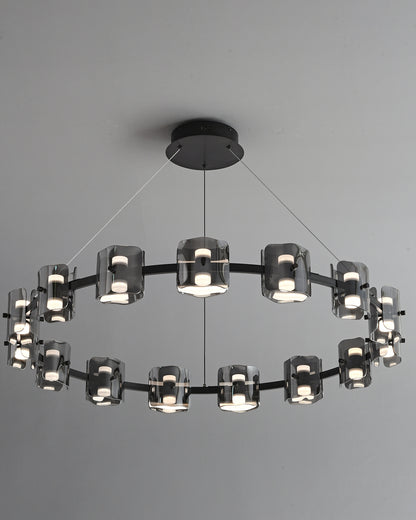 WOMO Modern Candle Round Chandelier-WM2218
