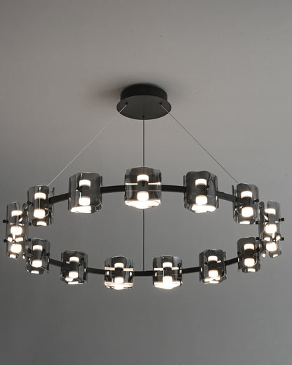 WOMO Modern Candle Round Chandelier-WM2218