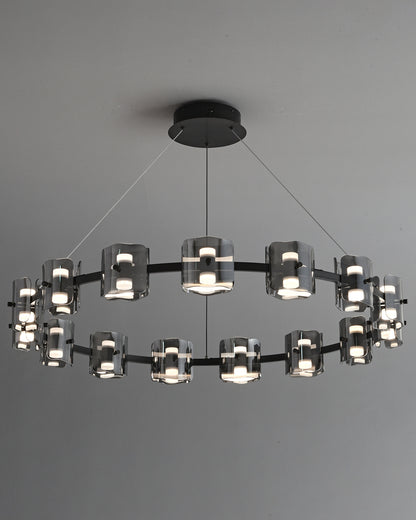 WOMO Modern Candle Round Chandelier-WM2218