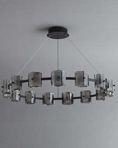 WOMO Modern Candle Round Chandelier-WM2218
