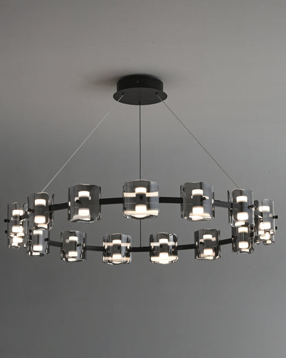WOMO Modern Candle Round Chandelier-WM2218