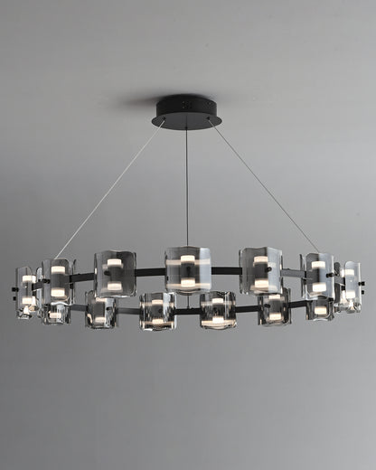WOMO Modern Candle Round Chandelier-WM2218