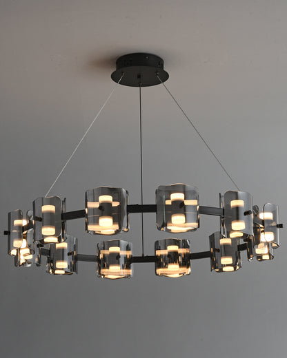 WOMO Modern Candle Round Chandelier-WM2218