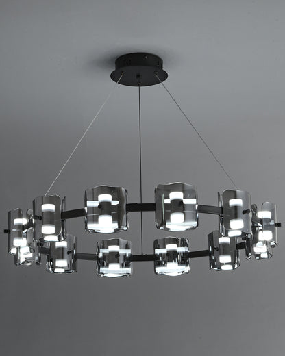 WOMO Modern Candle Round Chandelier-WM2218