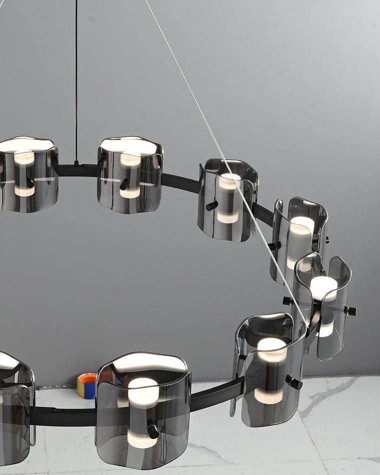 WOMO Modern Candle Round Chandelier-WM2218