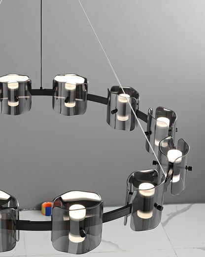 WOMO Modern Candle Round Chandelier-WM2218