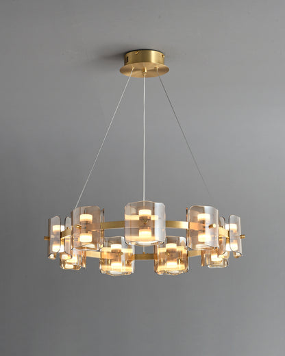 WOMO Modern Candle Round Chandelier-WM2218