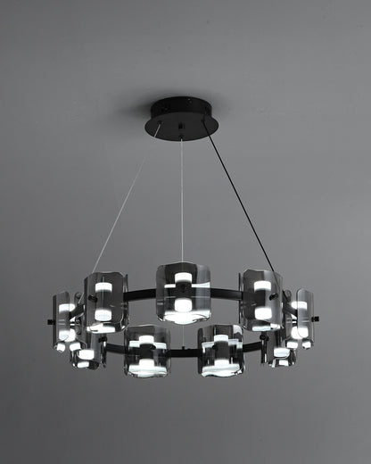 WOMO Modern Candle Round Chandelier-WM2218