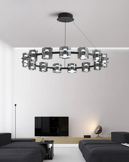 WOMO Modern Candle Round Chandelier-WM2218