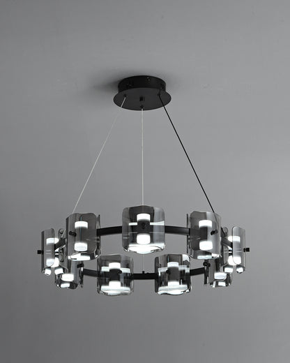 WOMO Modern Candle Round Chandelier-WM2218