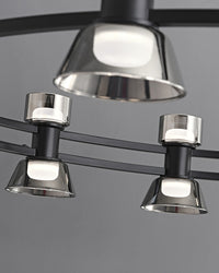 WOMO Modern Round Pillar Candle Chandelier-WM2224