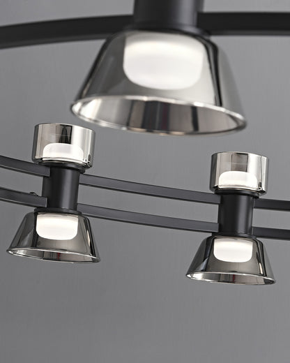 WOMO Modern Pillar Candle Round Chandelier-WM2224