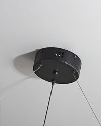 WOMO Modern Round Pillar Candle Chandelier-WM2224