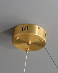 WOMO Modern Round Pillar Candle Chandelier-WM2224