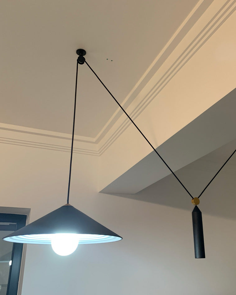 WOMO Kegel Gegengewicht Pulley Swag Pendelleuchte-WM2230