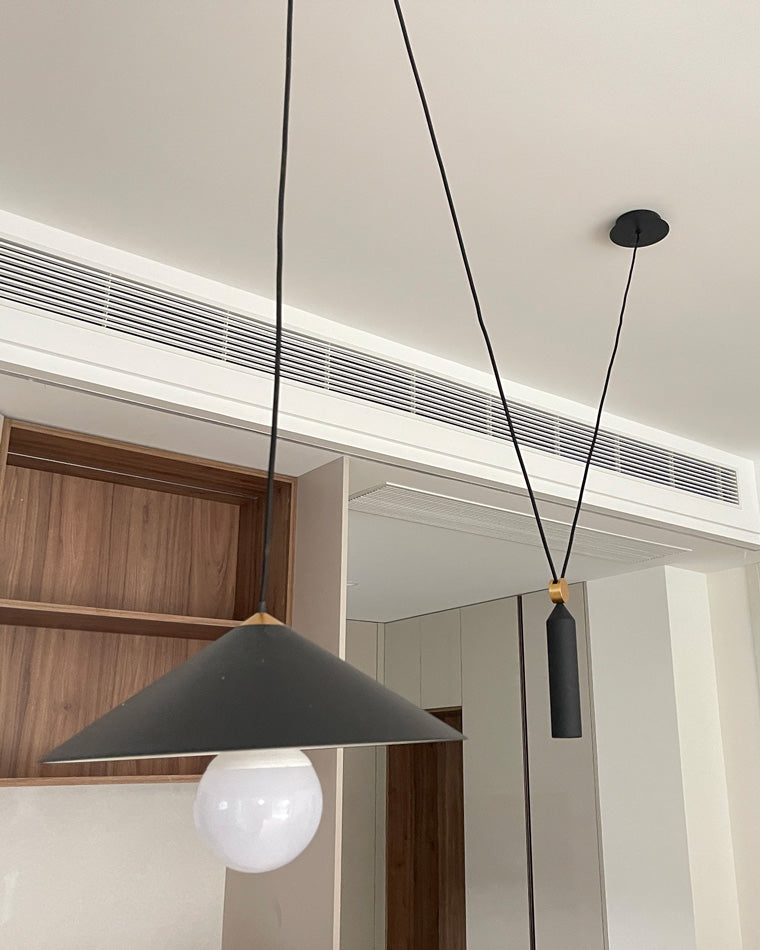 WOMO Kegel Gegengewicht Pulley Swag Pendelleuchte-WM2230