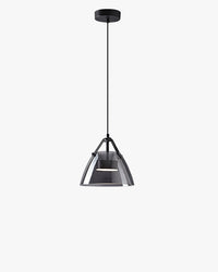 Suspension 3 lampes en verre fumé WOMO - WM2238