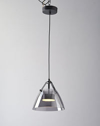 Suspension 3 lampes en verre fumé WOMO - WM2238