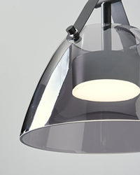 Suspension 3 lampes en verre fumé WOMO - WM2238