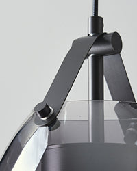 Suspension 3 lampes en verre fumé WOMO - WM2238