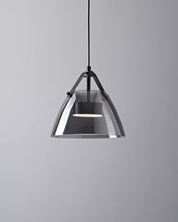 Suspension 3 lampes en verre fumé WOMO - WM2238