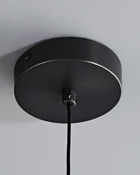 Suspension 3 lampes en verre fumé WOMO - WM2238