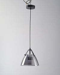 Suspension 3 lampes en verre fumé WOMO - WM2238