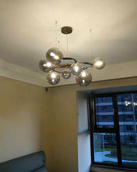 WOMO Chandelier with Colored Glass Balls-WM2253