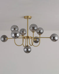 WOMO Lustre Mid Century à Boule de Verre Chambre-WM2255