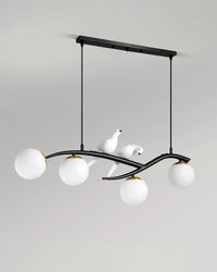 WOMO Lustre bulles dépoli ramifié WM2258