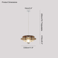 WOMO Space Age Soucoupe Volante Suspension-WM2098
