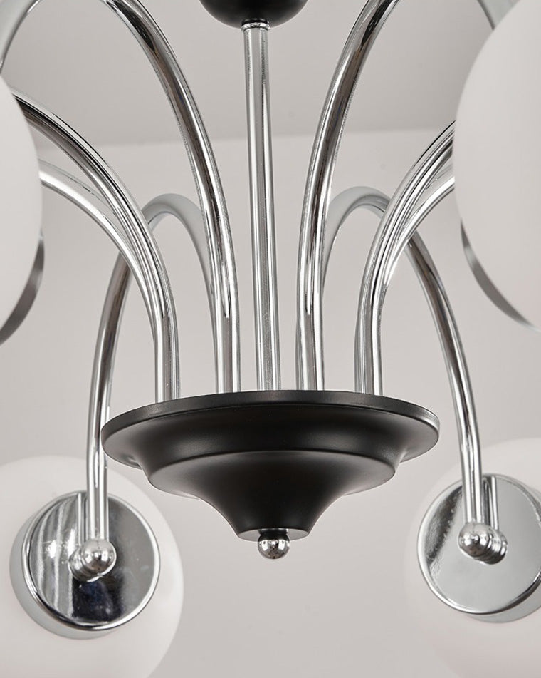 WOMO Mid Century Kronleuchter Glaskugeln-WM2304