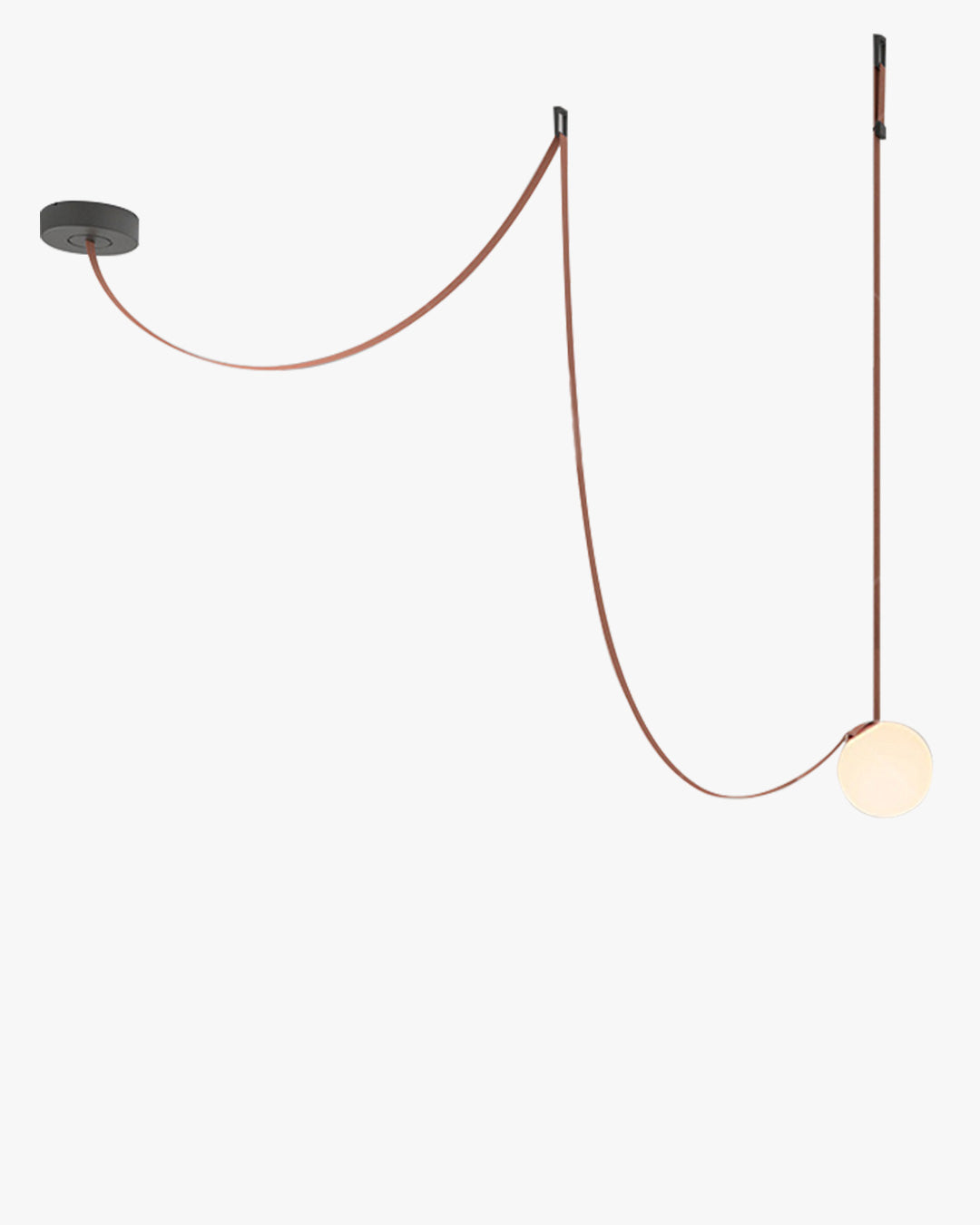 WOMO Globe Leather Chandelier-WM2311