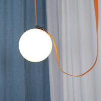 WOMO Globe Leder Kronleuchter-WM2311