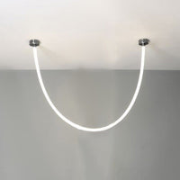 Lustre LED simple WOMO pour plafonds hauts - WM2312