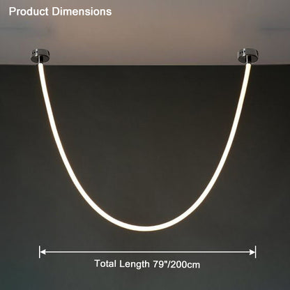 WOMO Rope Led Chandelier-WM2312